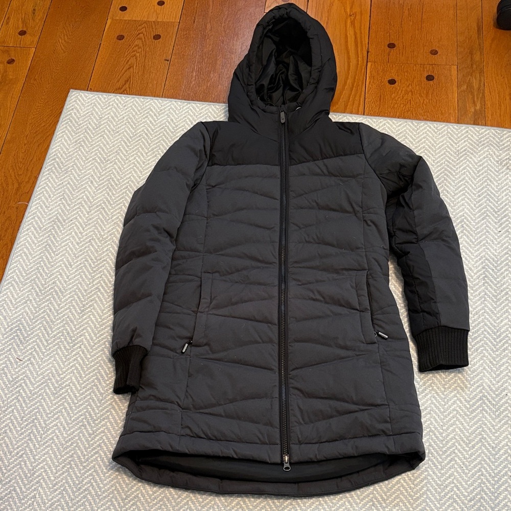 Lole Women's Black Hooded Puffer Jacket